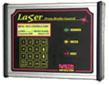 Press Brake Safety Laser control panel